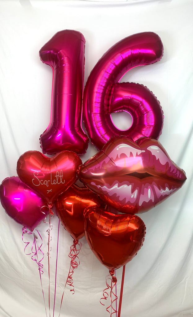 16th Birthday Number Bunch