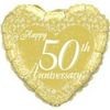 Happy 50th Anniversary Foil 18" Balloon