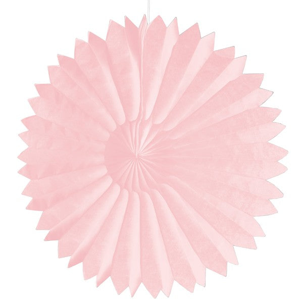 Paper Tissue Fan - Pastel Pink