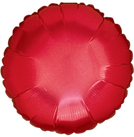 Foil 18" Round in Red