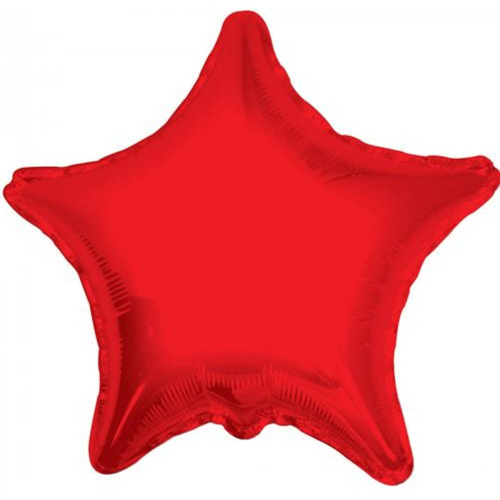 Foil 18" Star in Red