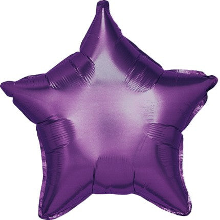 Foil 18" Star in Purple