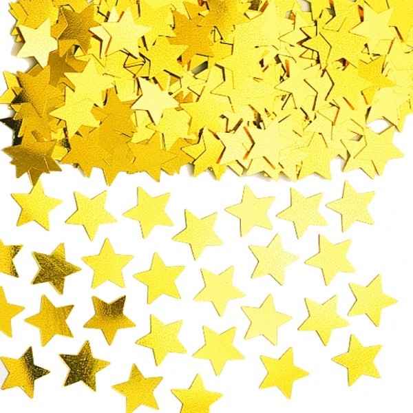 Confetti Star Gold