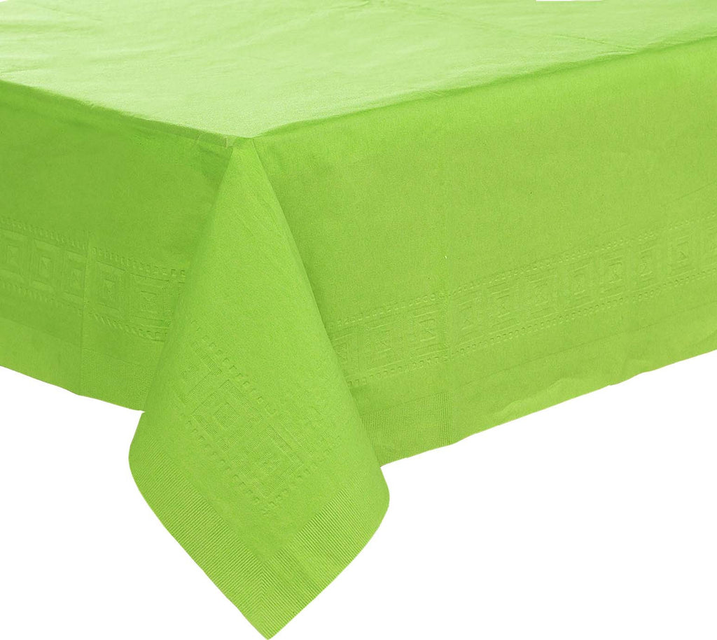 Lime Green Paper Tablecover