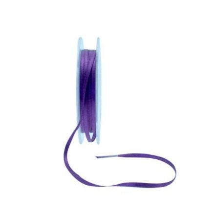 Satin Ribbon 3mm x 50m purple