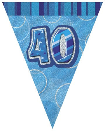 50th Blue Flag Banner