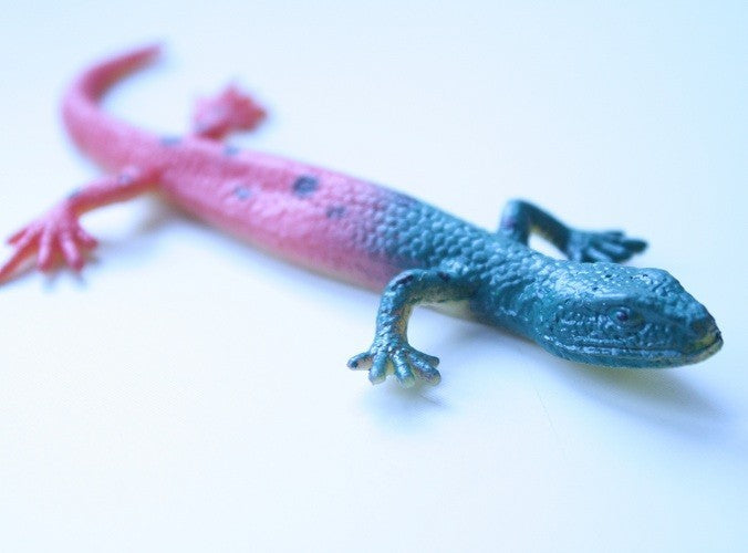 Lizard Rubber Toy, Fun Filler pack of 10