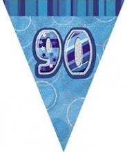 90th Blue Flag Banner