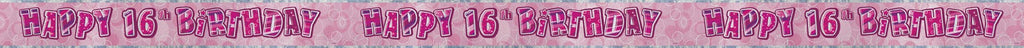 16th Pink Banner