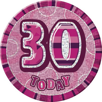 30th Pink Giant Badge
