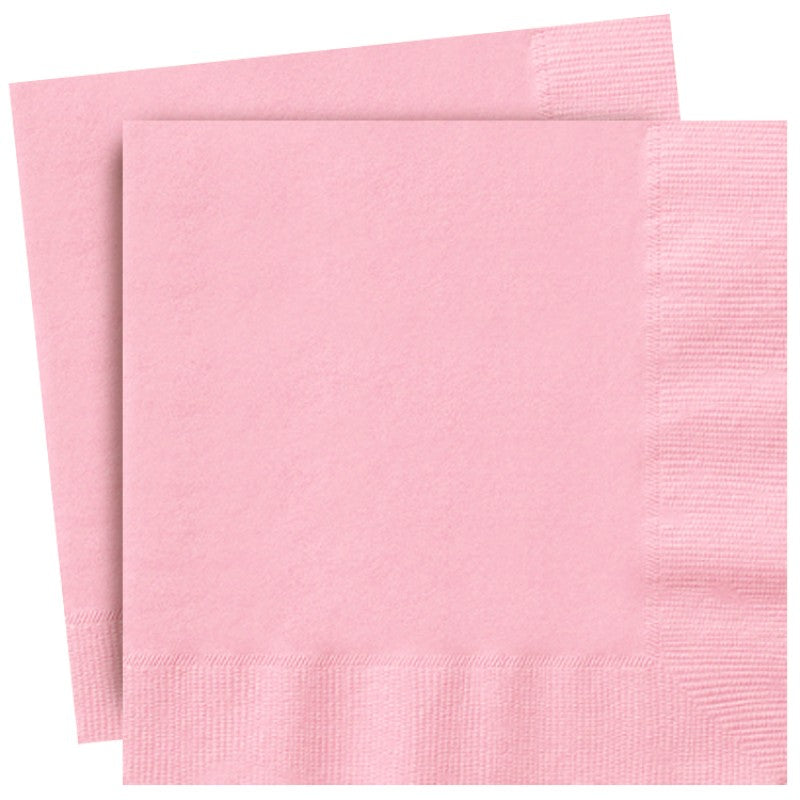 Pale Pink Lunch Napkins 33cmx33cm (13x13 inches)