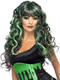 Green Blood Drip Monster Wig