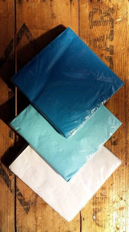 Classic Blue Napkin Set - Perfect Party Setup for Birthday Parties & Baby Showers!