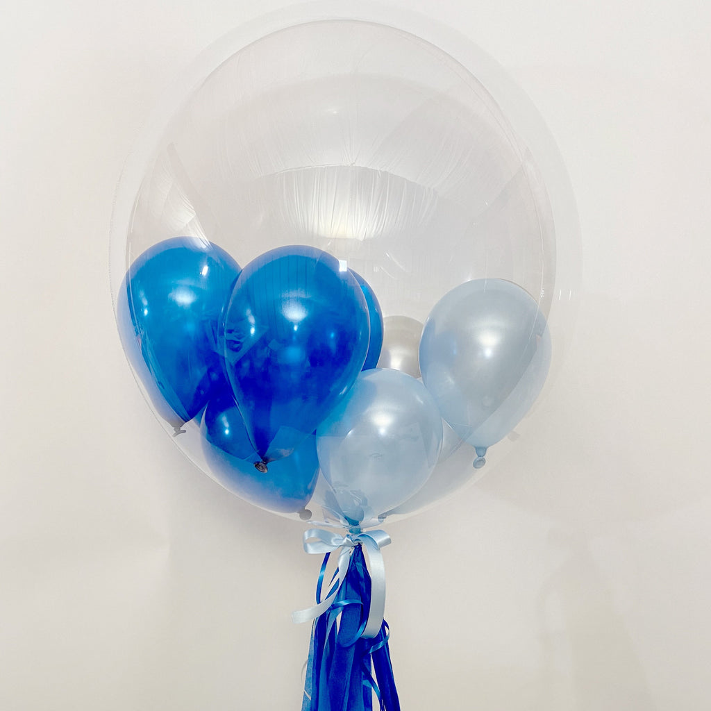 Blue Shades Bubble Balloon