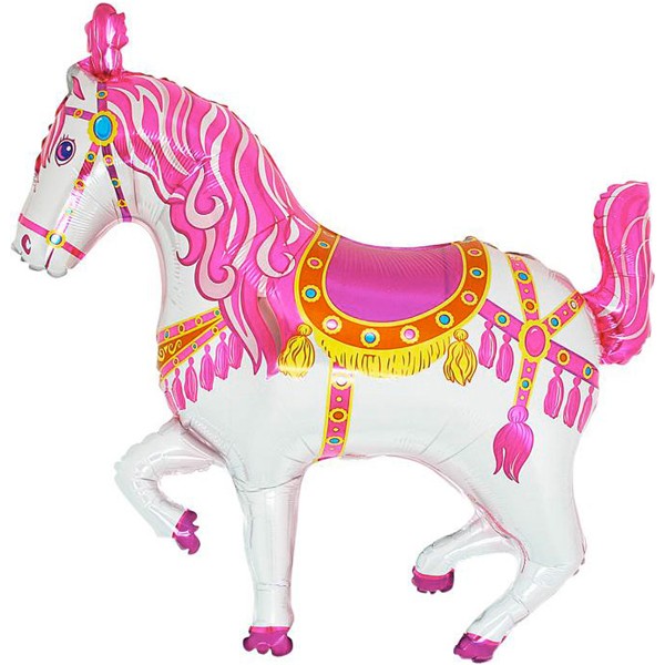 Carnival Pink Horse Supershape