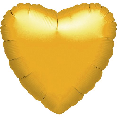 Foil 18" Heart in Gold