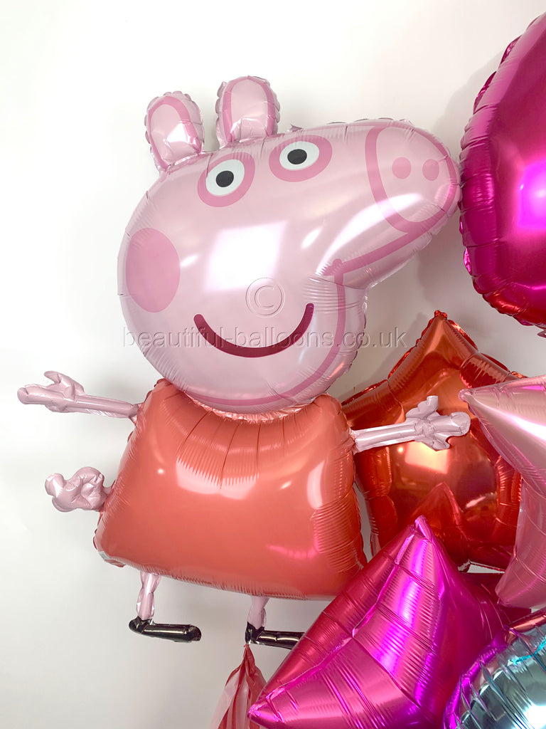 Peppa Pig Balloon Bunch