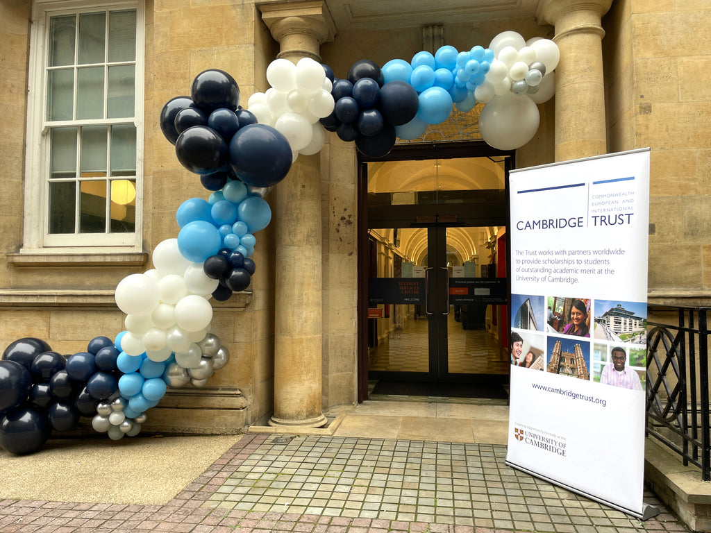 Corporate School University open Day giant organic balloon installation