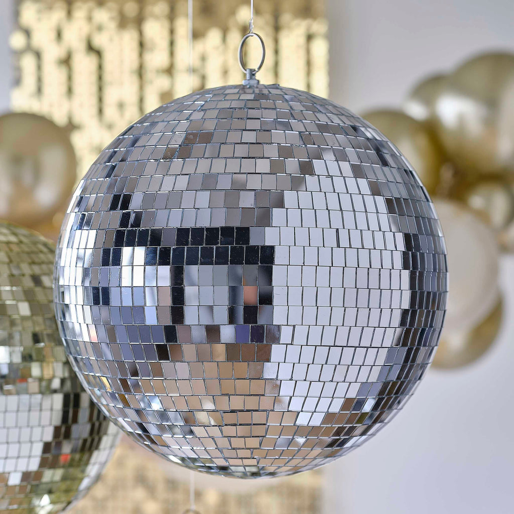 Large Silver/Gold Disco Ball