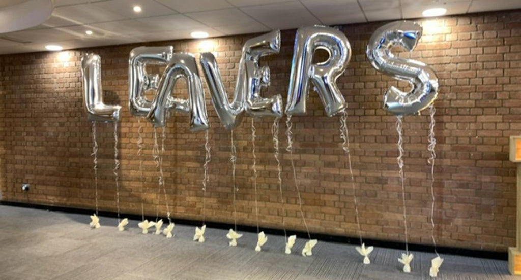 Helium Filled Leavers Balloons