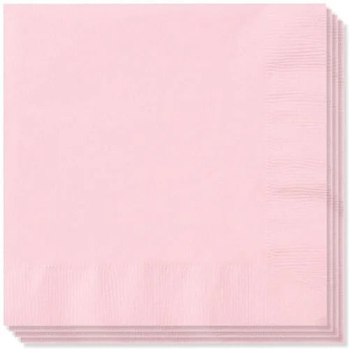Pale Pink Dinner Napkins 40cmx40cm (15x15 inches)