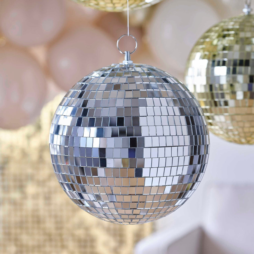 Medium Silver/Gold Disco Ball