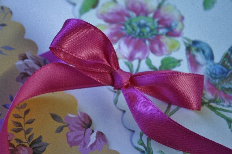 Satin Ribbon Pink , 15mm x 50m