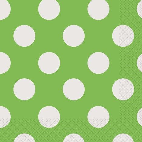 Paper Napkins Polka Dot  (Pack of 16, 2ply)