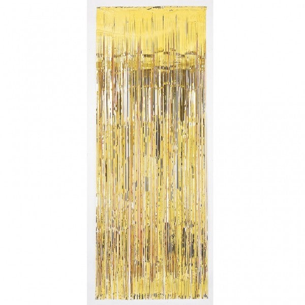 Gold Metallic Curtain
