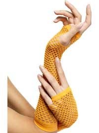 Fishnet Gloves (pink, orange or green)