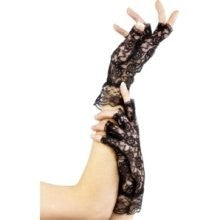 Sheer Desires, Fingerless Lace Gloves