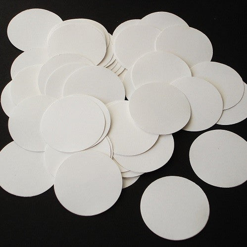 White Circle Confetti