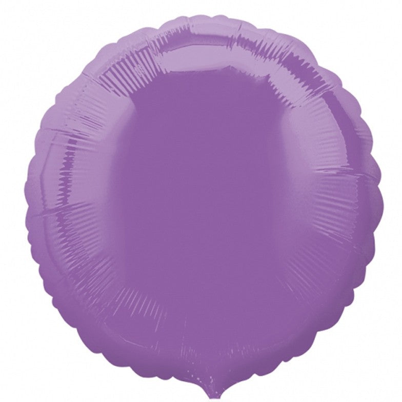 Foil 18" Round in Lilac