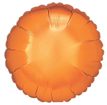 Foil 18" Round in Orange
