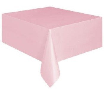 Pale Pink Paper Tablecover