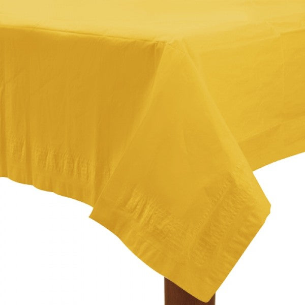 Yellow Paper Tablecover