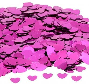 Confetti Heart Pink