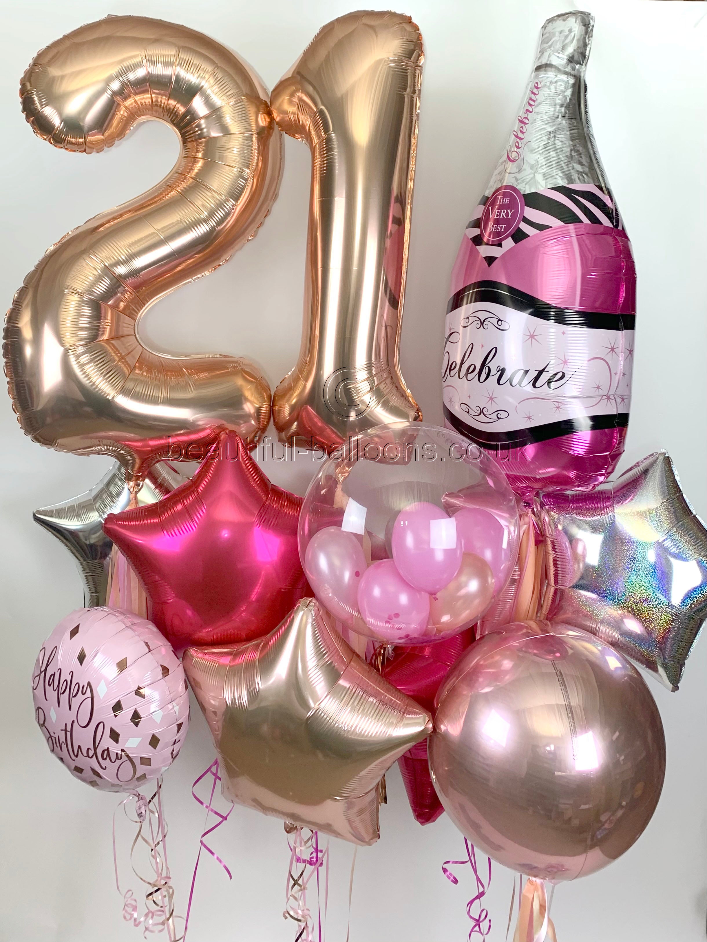 21st Birthday WOW Bunch - Main Image