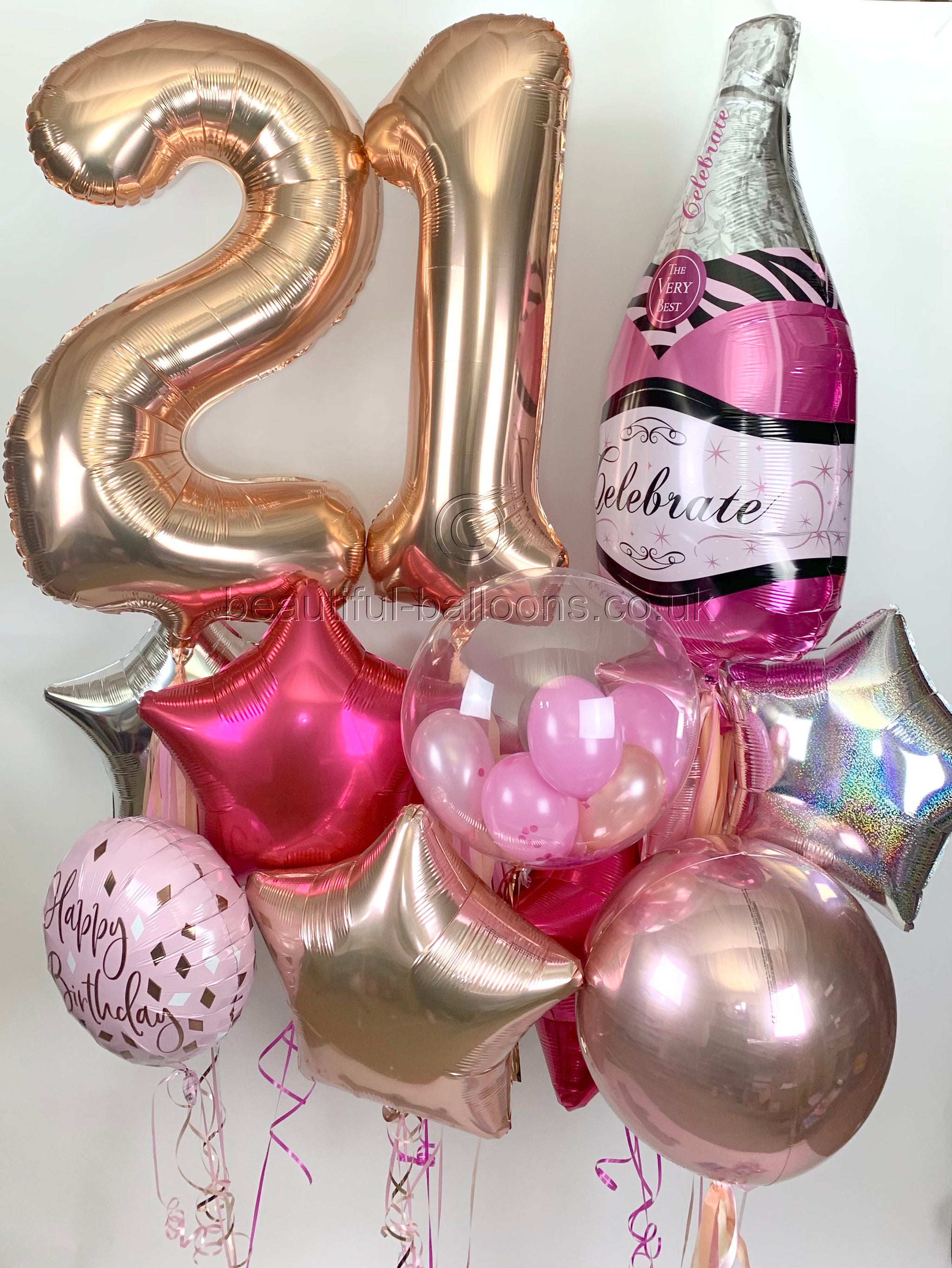 21st birthday balloons discount