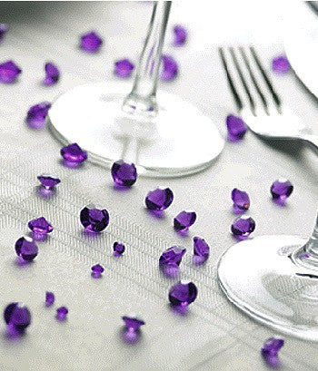 Table Crystals Purple