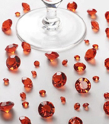 Table Crystals Red