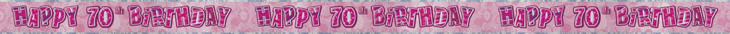 70th Pink Banner