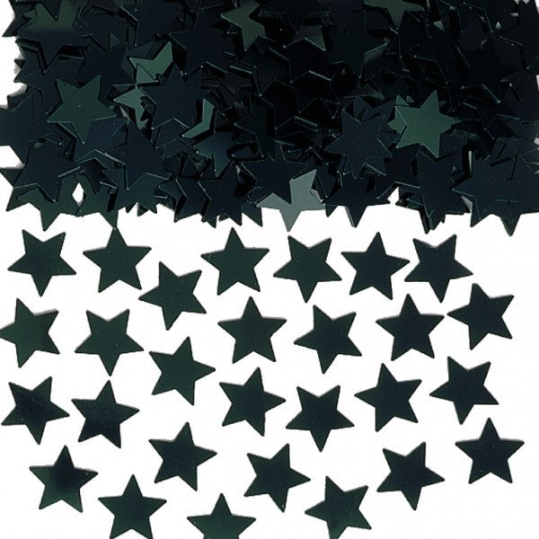 Confetti Star Black
