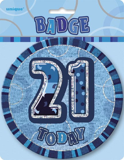 21st Blue Giant Badge