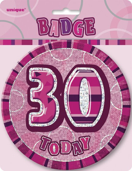 30th Pink Giant Badge