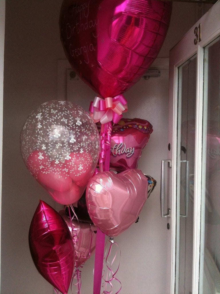 Cluster - Birthday - Large Personalised Floor Cluster - Prices are Approximations