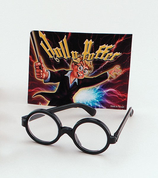 Round School Boy Glasses - Also Great for Harry Potter and Where's Wally?