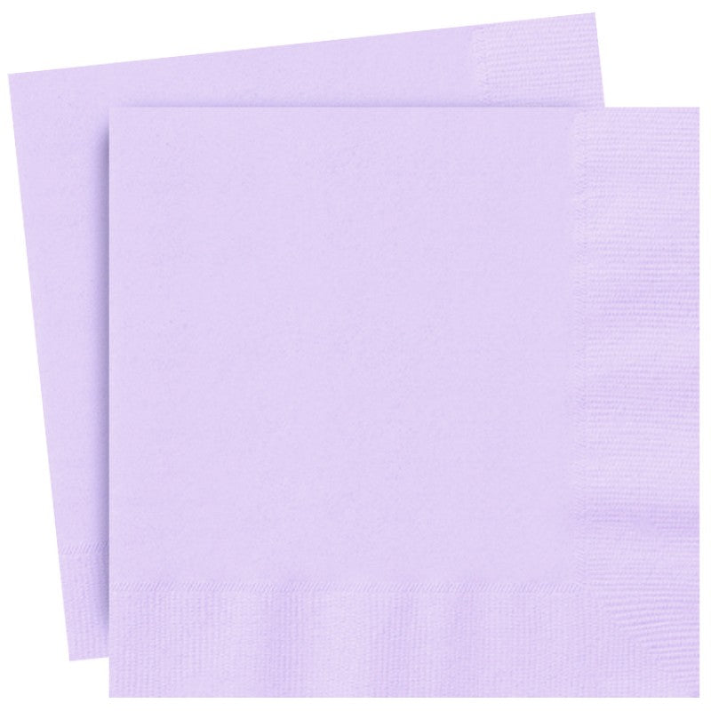 Lilac Paper Lunch Napkins 30cm x 30 cm (13 x 13 inches)