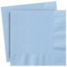 Pale Blue Paper Lunch Napkins 30cm x 30 cm (13 x 13 inches)