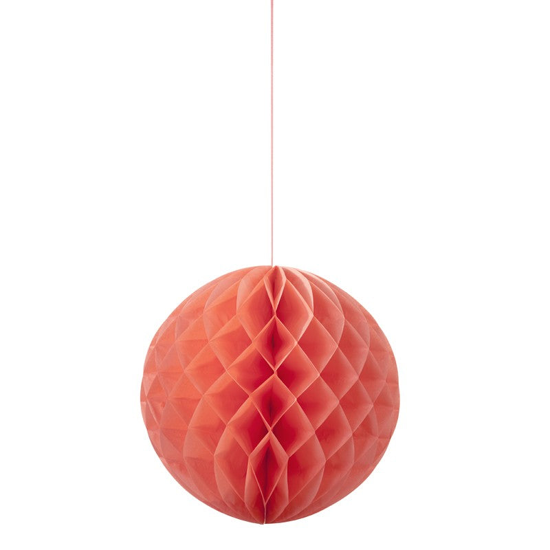 3 x Honeycomb Ball Decorations - Blush Mix